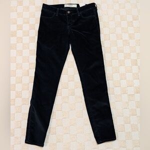 Abercrombie & Fitch Dark Blue Corduroy Pants Size 4